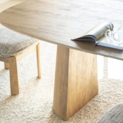 Eettafel Lune 240x105 cm - naturel
