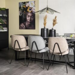 Stoel Lynn - roze fletcher