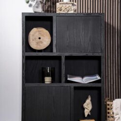 Kabinet Helsinki 120x170 cm - zwart
