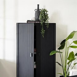 Kabinet Remi 2-drs. - zwart