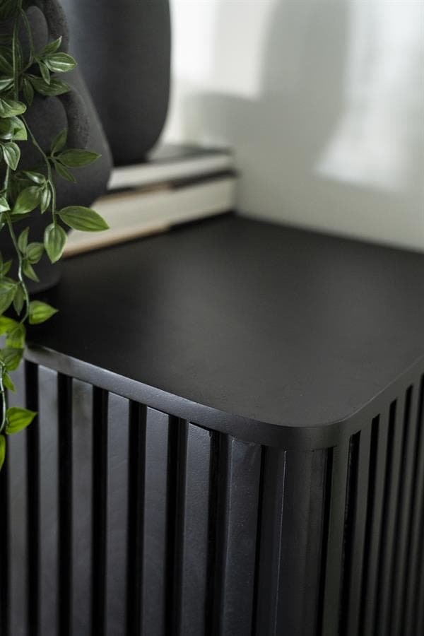 Dressoir Remi 4-drs. - zwart