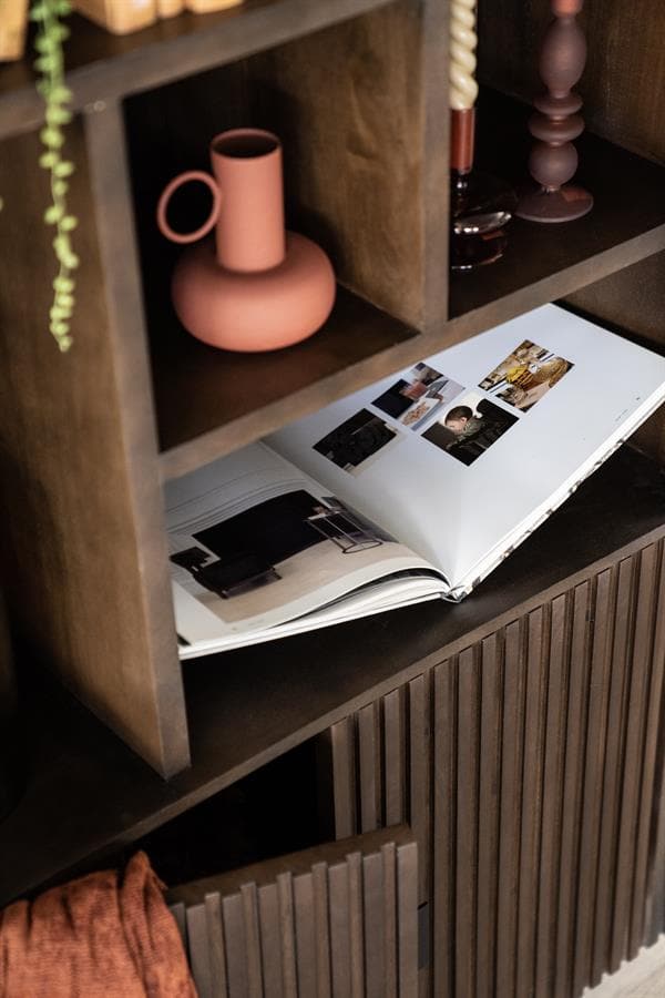 Eleonora466_95732 Boekenkast Remi - bruin