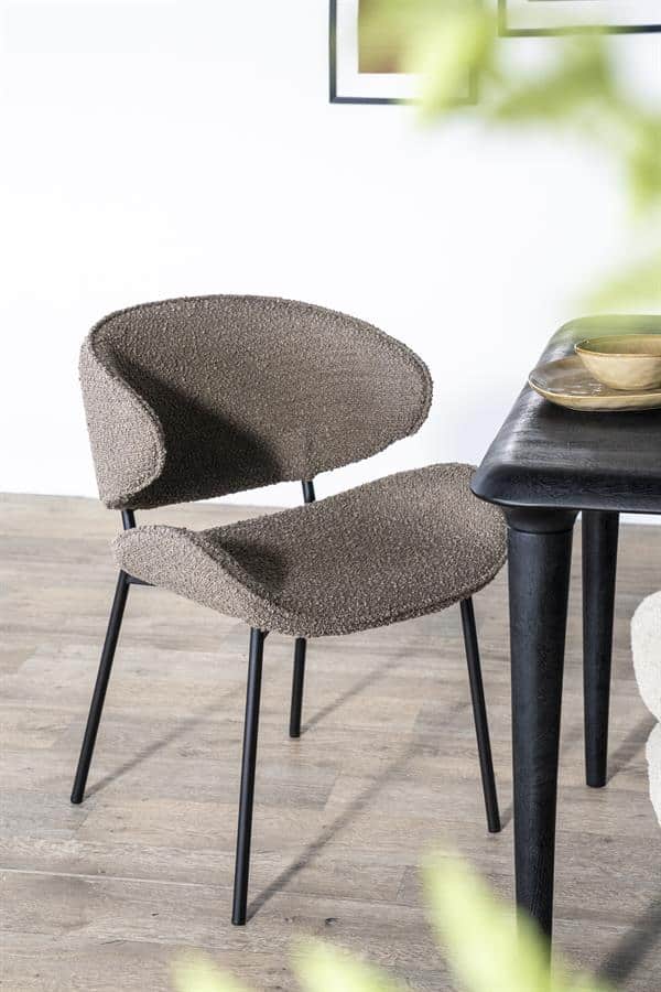 Stoel Tess - bruin Spark