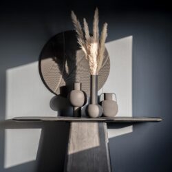 Sidetable Aron 180x40 - zwart