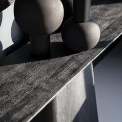 Sidetable Aron 180x40 - zwart