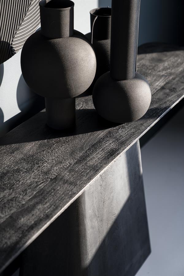 Sidetable Aron 180x40 - zwart