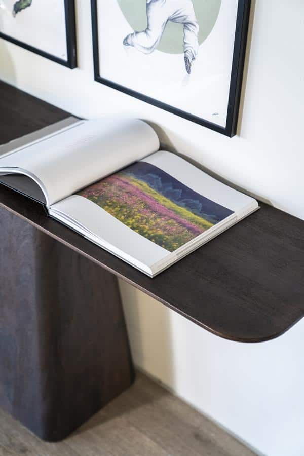 Sidetable Aron 180x40 – bruin