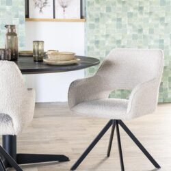 Stoel Fabio - beige Spark