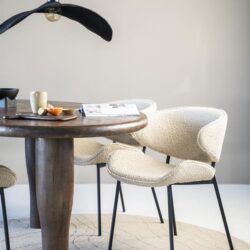 Stoel Tess - bruin Spark