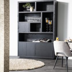 Kabinet Helsinki 150x220 cm - zwart