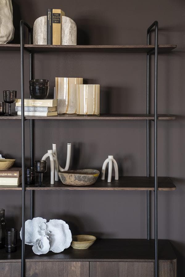 Wandkast James 4drs. - bruin