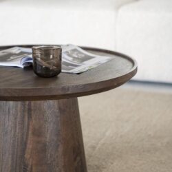 Salontafel Ron 66x39 - bruin