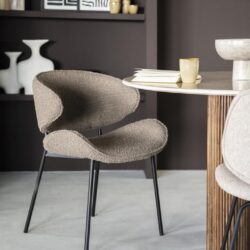 Stoel Tess - bruin Spark