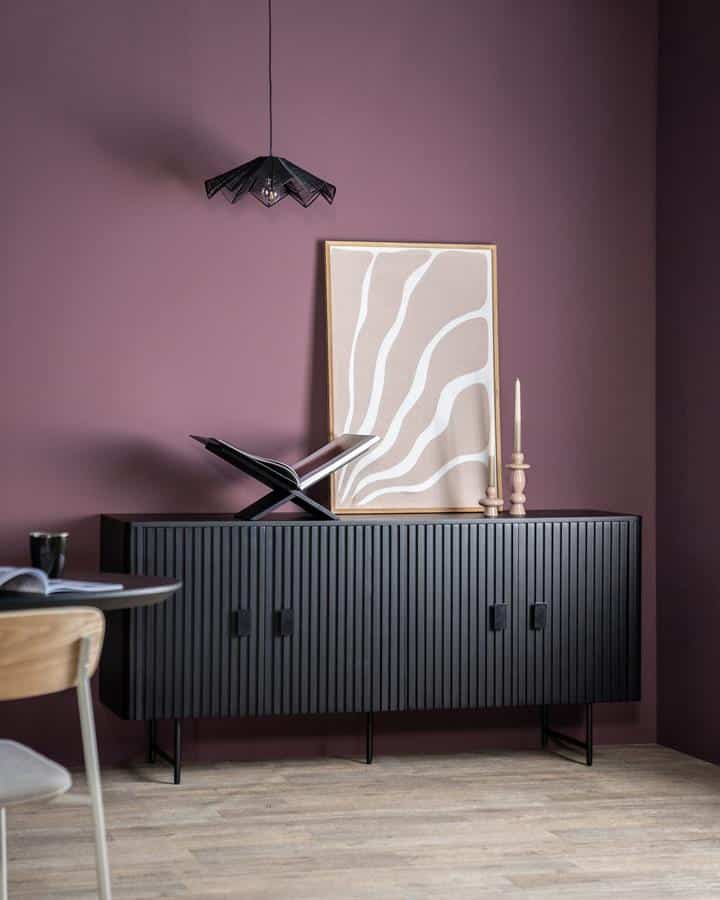 Dressoir Remi 4-drs. - bruin