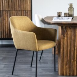 Stoel Paul - mosterd Linea