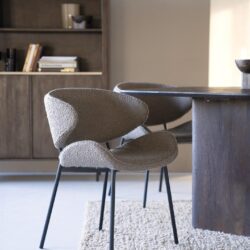 Stoel Tess - bruin Spark