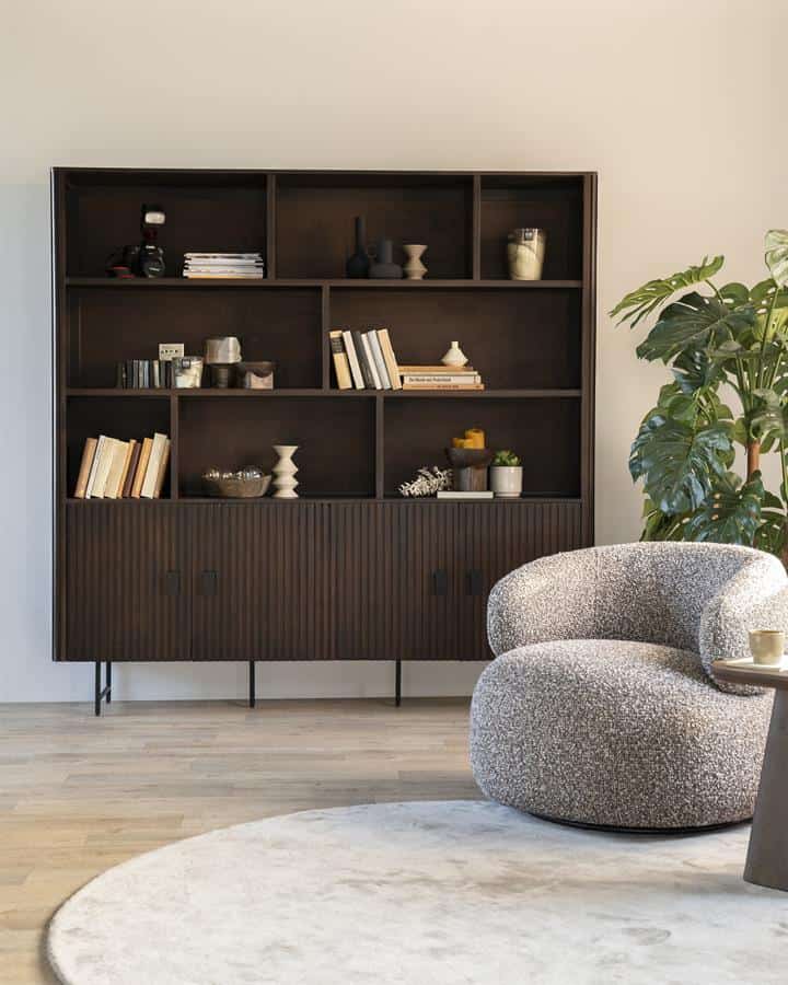 Wandkast Remi - bruin