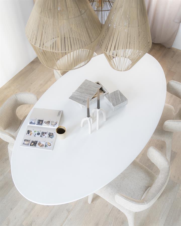 Eettafel Elin ovaal 200 cm