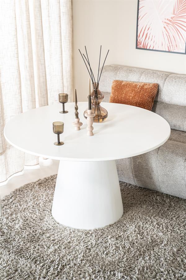 Eettafel Elin rond 130x76