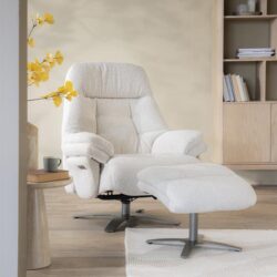 Relaxfauteuil Caleb - beige