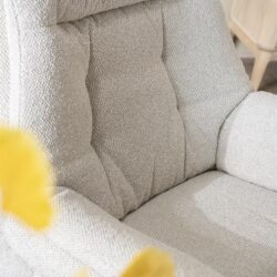 Relaxfauteuil Caleb - beige