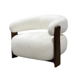 Fauteuil Bocks Be lovely en notenhout