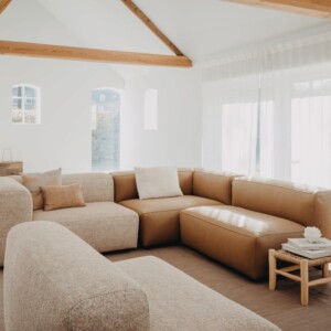 Haarlem 13 1 | Browse store Elementenbank Haarlem van Chill Line in leder en stof beschikbaar in een moderne stijl