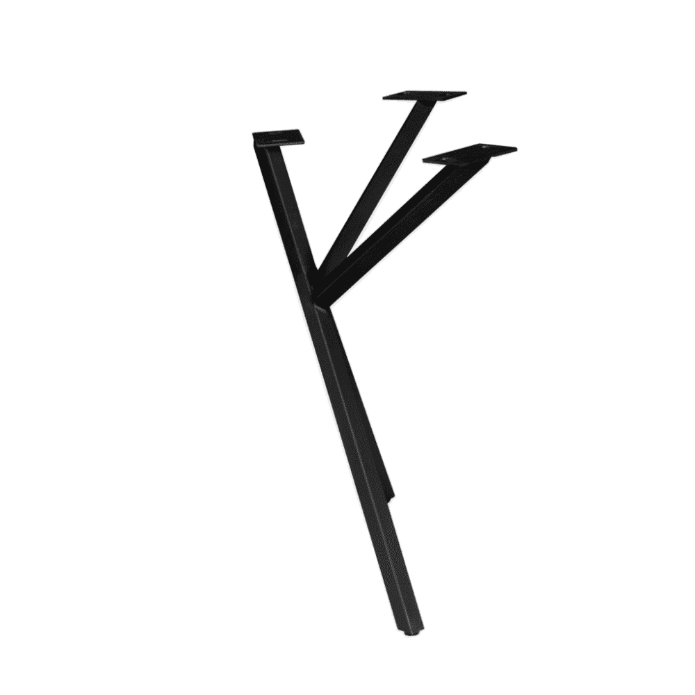 STF-0002-1024x1024 Moderne zwart metalen tafelpoten, geschikt voor maatwerk meubels, strak en stevig design van Mokana Meubelen.