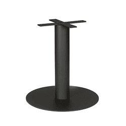 Robuuste stalen tafelvoet voor duurzame meubelconstructies, ideaal voor moderne eet- en bureautafels. Perfect op maat te maken met Mokana meubels voor een strakke uitstraling.