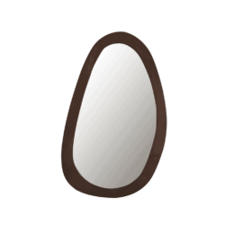 Vintage houten muurspiegel met ambachtelijke afwerking en elegante vormgeving, perfect voor een rustieke of modern interieur. Hoogwaardige houtbewerking gecombineerd met een strak design voor een stijlvolle uitstraling.