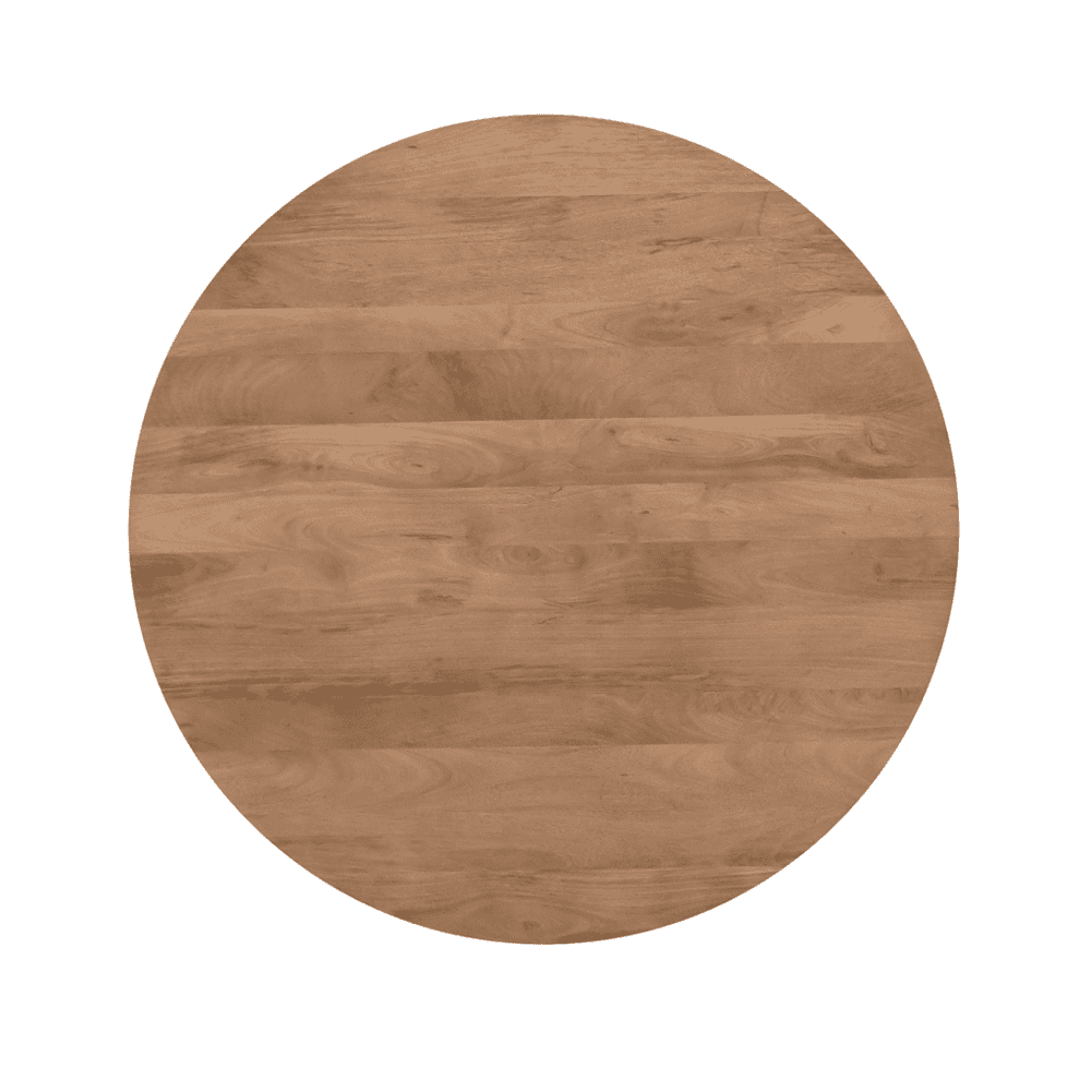 Eikenhouten tafelblad, naturel afwerking, robuust en stijlvol meubelontwerp voor moderne interieurs.