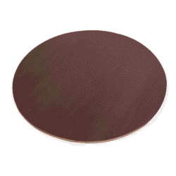 Ruimtelijke houten tafel met ronde vorm, stijlvolle afwerking, perfect als salontafel of bijzettafel, gemaakt van hoogwaardig massief hout van Mokana Meubelen.