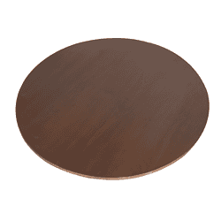 Elegante ronde houten eettafel van Mokana Meubelen, gemaakt van hoogwaardig massief hout met een warme afwerking, perfect voor moderne en landelijke interieurs.