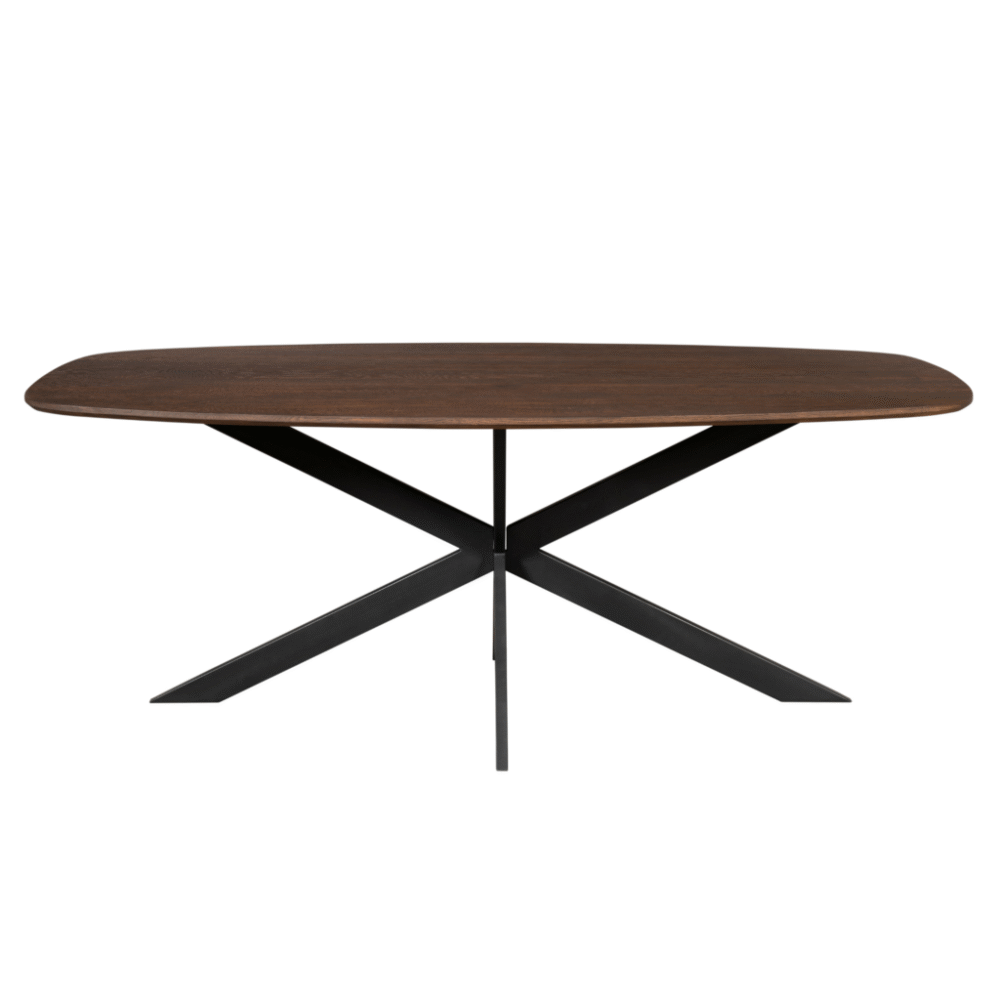 Eiken eettafel Ferris | Deens Ovaal 280 cm | Brown