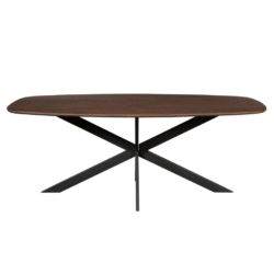 Eiken eettafel Ferris | Deens Ovaal 280 cm | Brown