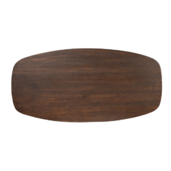 Eiken eettafel Ferris | Deens Ovaal 280 cm | Brown