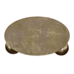 Rustieke metalen bijzettafel, uniek design, decoratief meubel, woonkamer of slaapkamer, industrieel stijl, hoogwaardige afwerking, praktische salontafel, modern interieur, elegante accentmeubel, Mokana Meubelen.