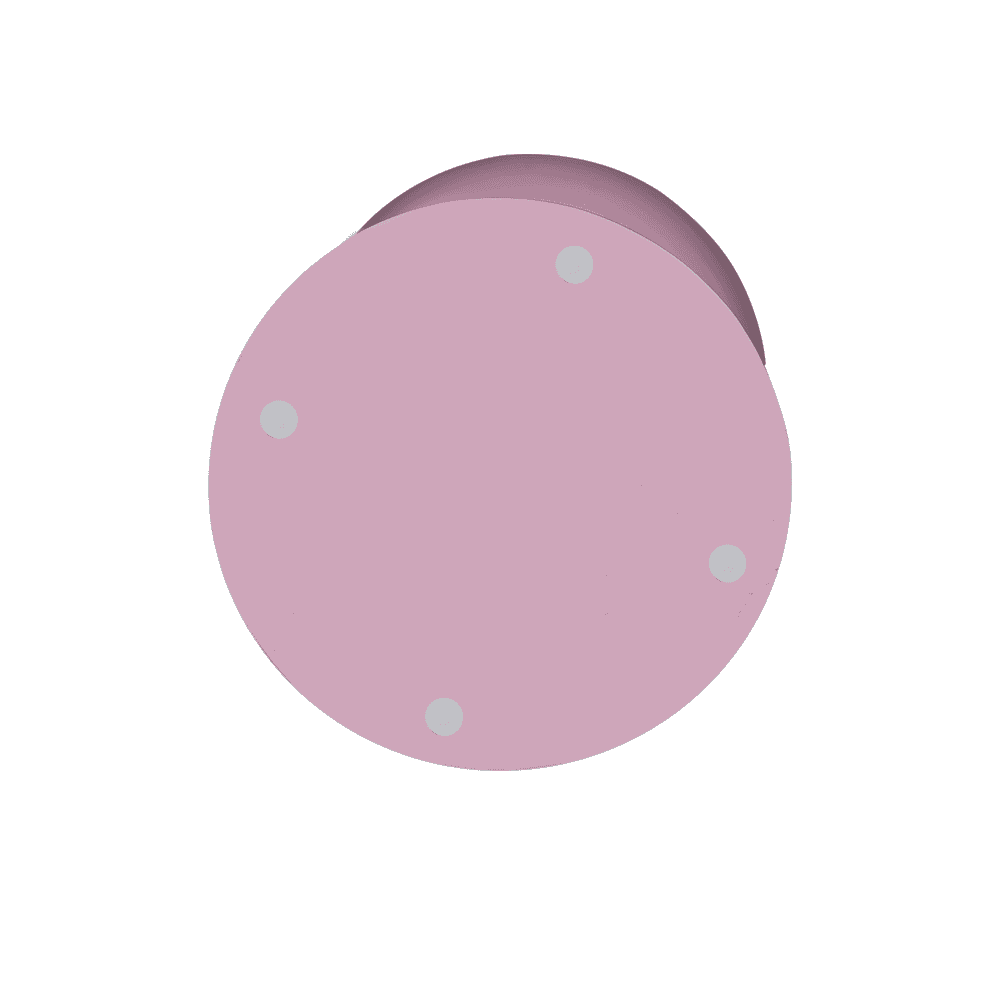 Bovenaanzicht van een moderne, roze en grijze opslagkast bij Mokana Meubelen, perfect voor stijlvolle en functionele woon- of slaapkamermeubels.