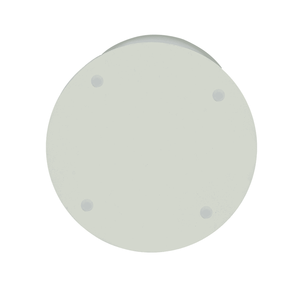 Stijlvolle witte plafondlamp met een modern design, perfect voor hedendaagse interieurs en woonruimtes.