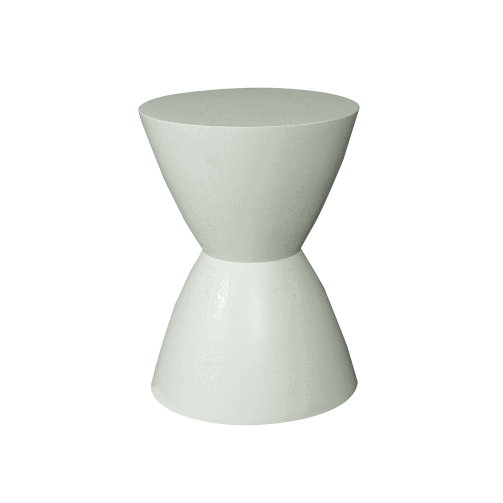 Elegant witte bijzettafel met moderne design, gemaakt van hoogwaardig hout voor stijlvolle interieur decoratie en functioneel gebruik.