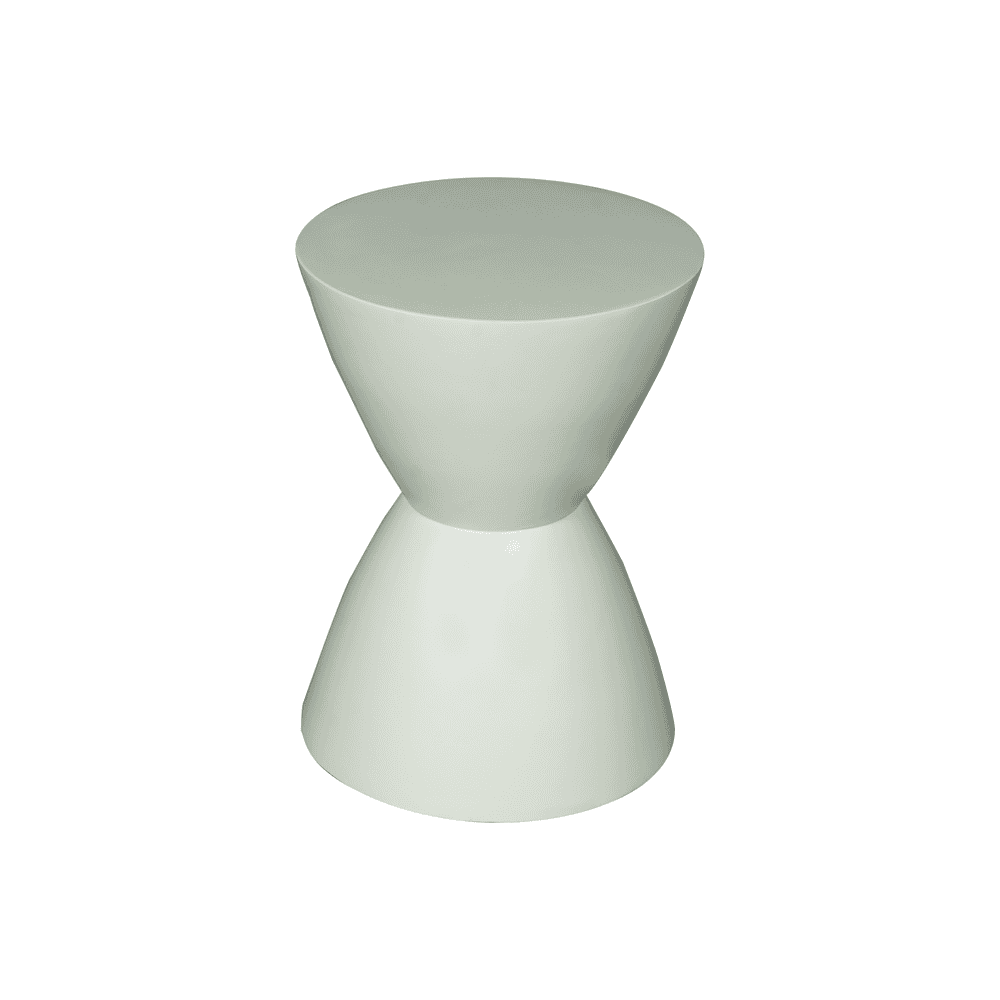 Elegant witte bijzettafel met moderne, strakke vormgeving, perfect voor een stijlvol interieur. Gemaakt van hoogwaardig materiaal, ideaal voor woon- en slaapkamer.