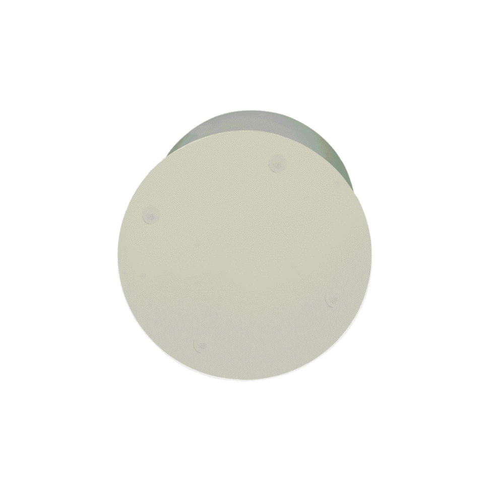 Eenvoudige witte plafondlamp met modern design, geschikt voor woonkamer, slaapkamer of hal, energiebesparend LED-verlichting, duurzame en elegante verlichting oplossing.