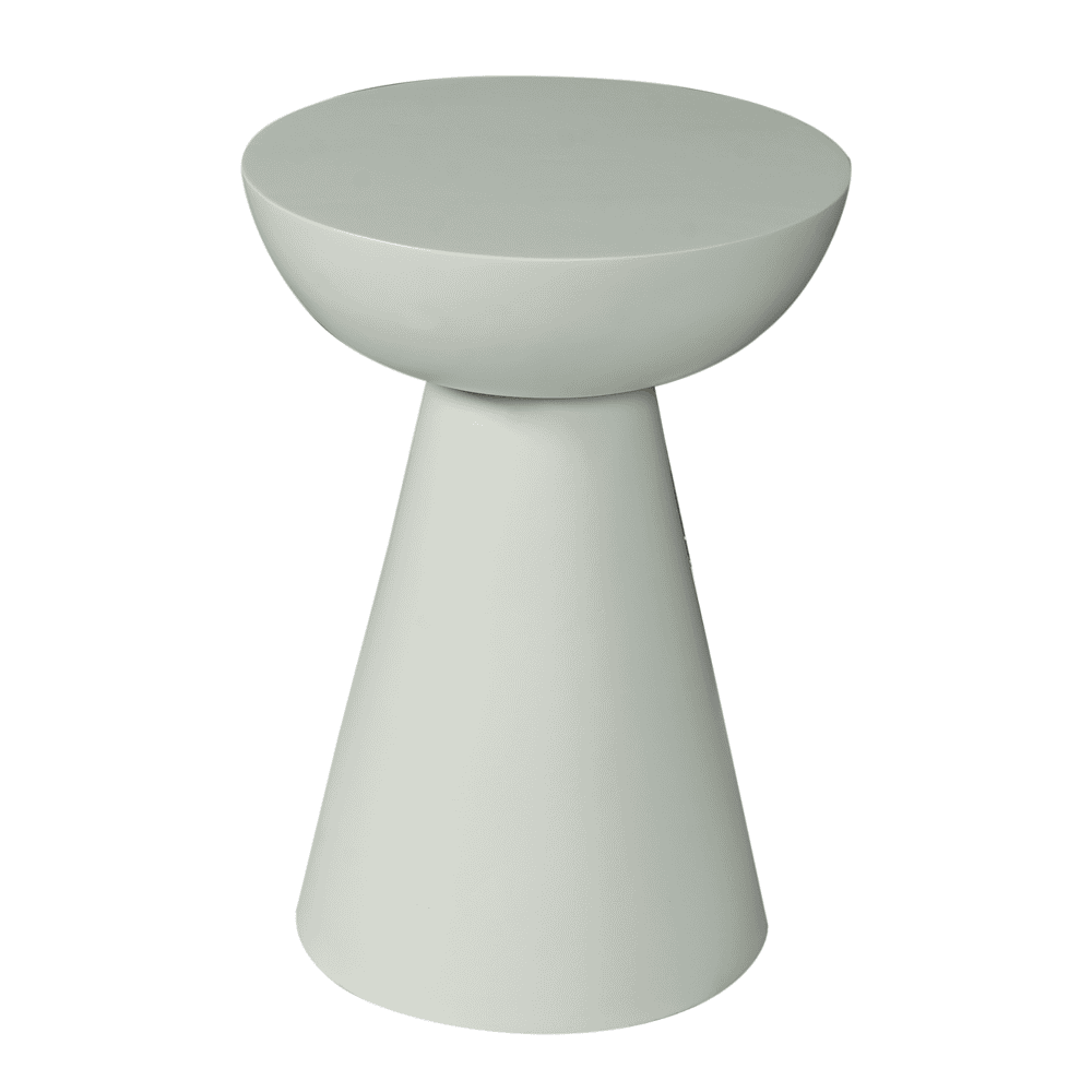 Elegant witte bijzettafel met keramiek, modern design en minimalistische uitstraling. Perfect voor elke woonkamer of slaapkamer als stijlvolle decoratie of functional meubelstuk.