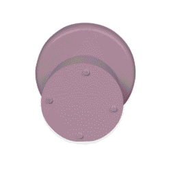 Strakke roze houten bijzettafels, modern design, Mokana Meubelen, multifunctioneel en stijlvol, ideale woonaccessoires voor in iedere woonkamer.