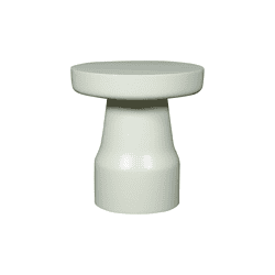 Elegante witte bijzettafel van Mokana Meubelen, modern design gemaakt van duurzaam materiaal, ideaal voor woonkamer of slaapkamer.