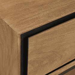Elegant houten meubel met ambachtelijke afwerking en strakke lijnen, perfect voor moderne en landelijke interieurs. Ontdek de stijlvolle en duurzame meubelcollectie van Mokana Meubelen.