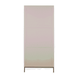 Eenvoudige beige keukenkast met drie ruime vakken, minimalistisch design, hoogwaardig afgewerkt, geschikt voor modern interieur, Mokana meubelen.