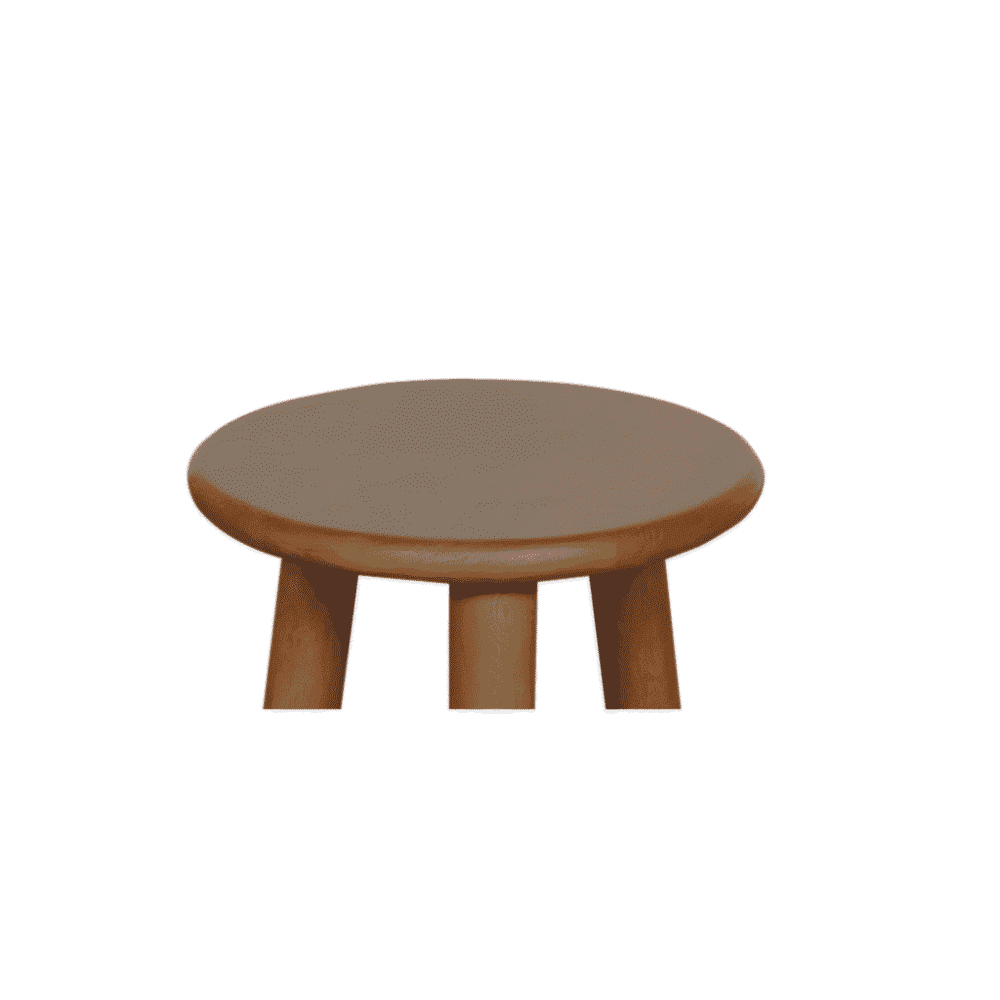 Gerestaureerde houten bijzettafel van Mokana Meubelen, elegant design, hoogwaardige afwerking, perfect voor modern en natuurlijk interieur.