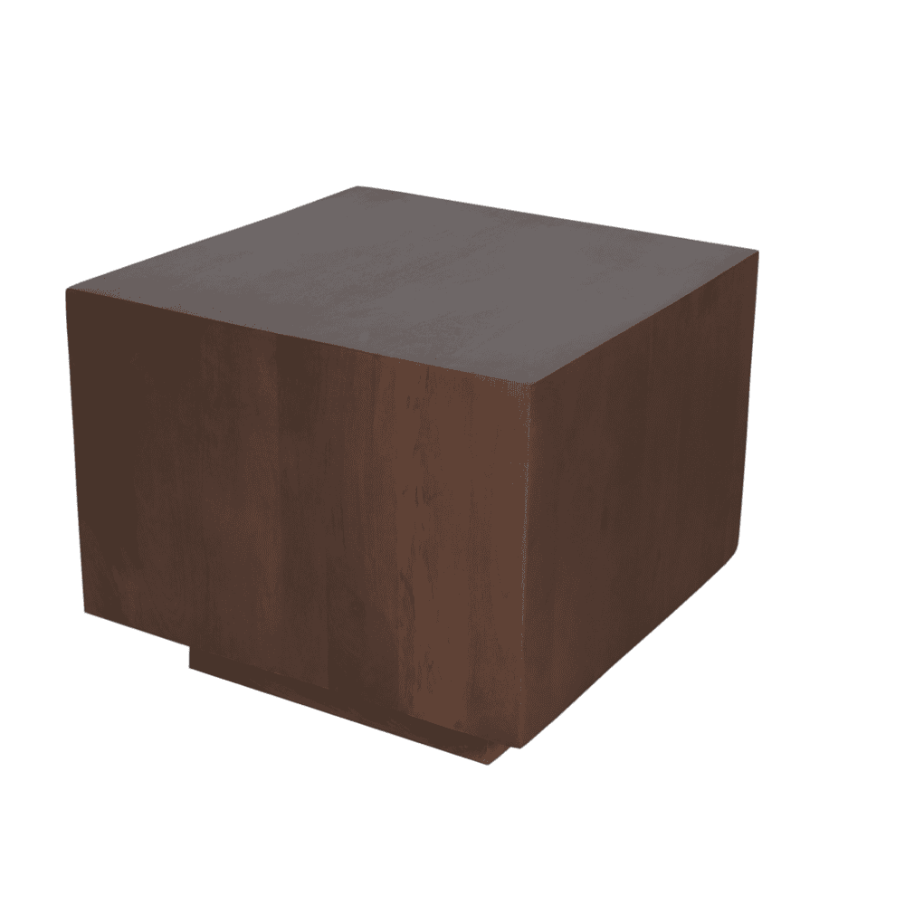 Elegant houten bijzettafel van Mokana Meubelen, strak design en duurzaam vakmanschap, perfect voor elk interieur en praktische woondecoratie.