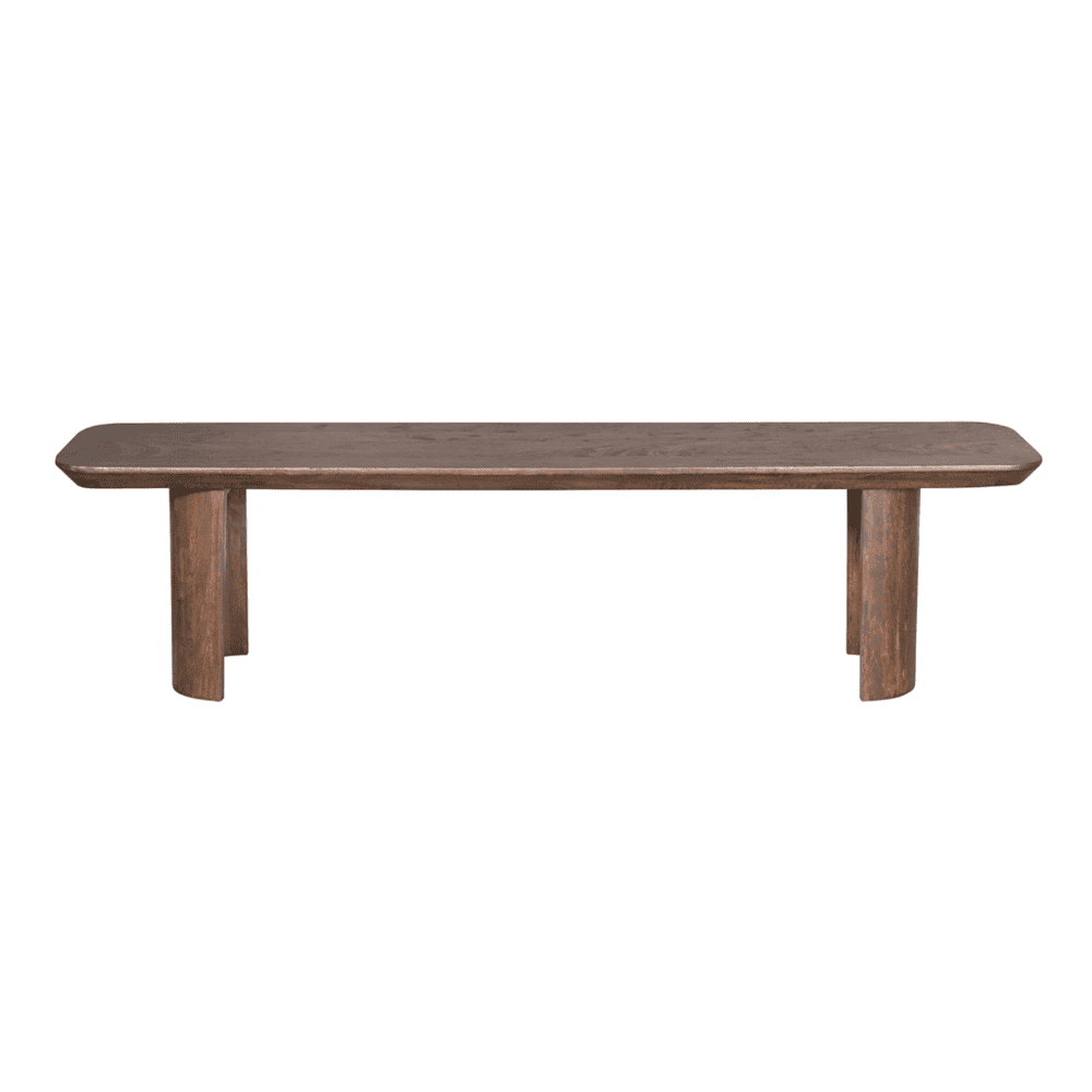 Robuuste houten bank, perfect voor zowel binnen als buiten, gemaakt van duurzaam hout en vintage stijl. Idealiseer je woon- of tuinruimte met deze stijlvolle en praktische meubel.